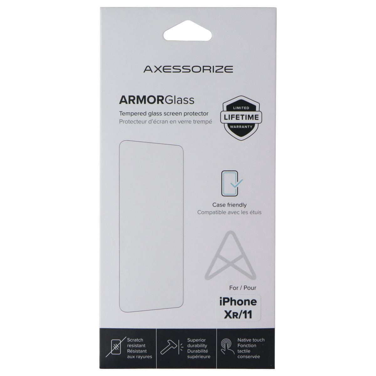 AXS ARMORGlass Basic Screen Protector Compatible with Apple iPhone 11 ...