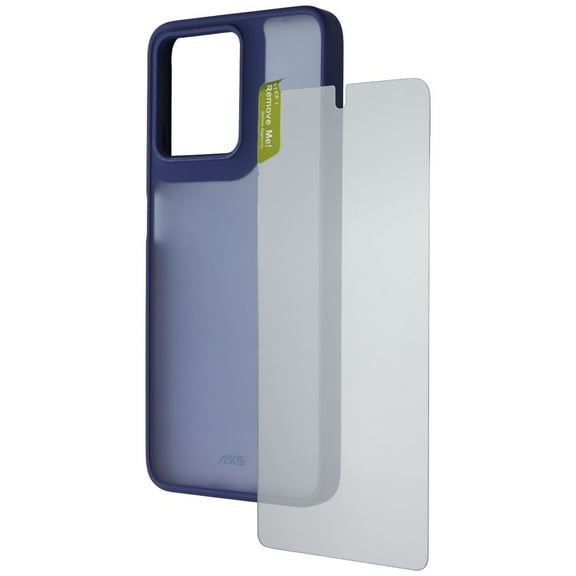 Axessorize PROShield Pack Case and Screen Protector for Moto G 5G (2025) - Blue