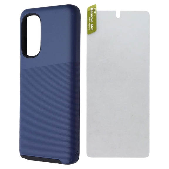 Axessorize PROTech Plus Pack Case & Screen for Moto G Stylus 5G (2022) - Blue