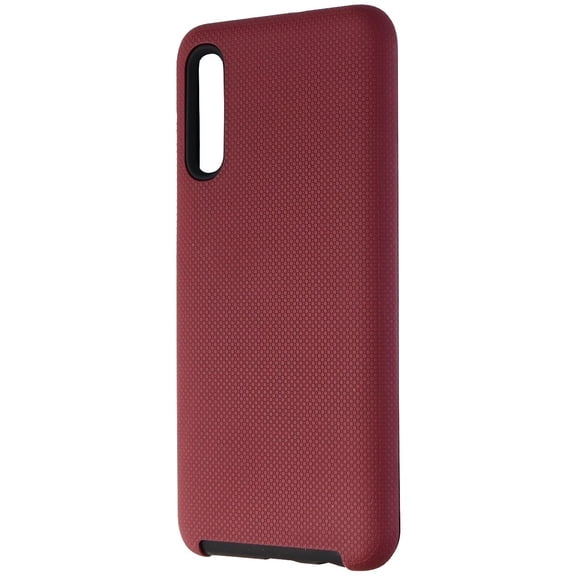 Axessorize PROTech Rugged Dual Layer Case for Samsung Galaxy A50 - Burgundy