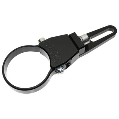 Axia Alloys LED Light Bar Mount for End Mount 8mm Slot 2" Black