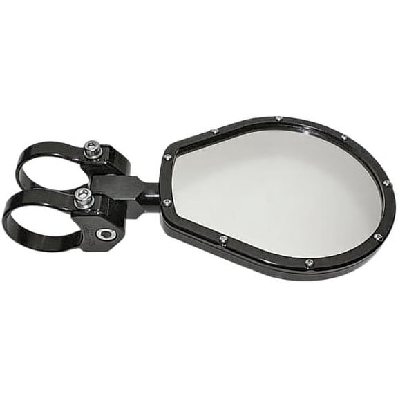 Axia Alloys MOD6FSM-BK 6in. Round Folding Side Mirror