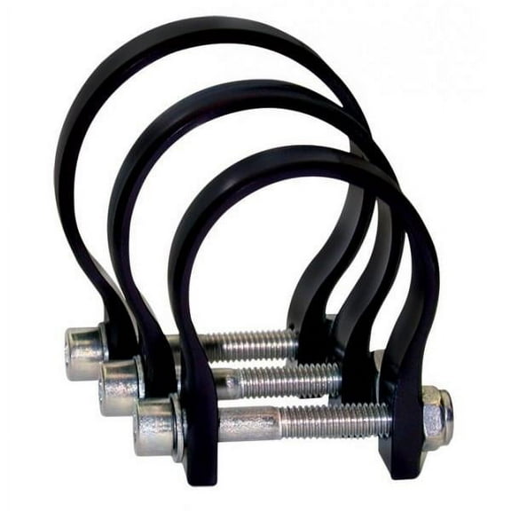Axia Alloys MODCL1.5-BK Modular Roll Cage Strap Clamp - 1.5in. - Black
