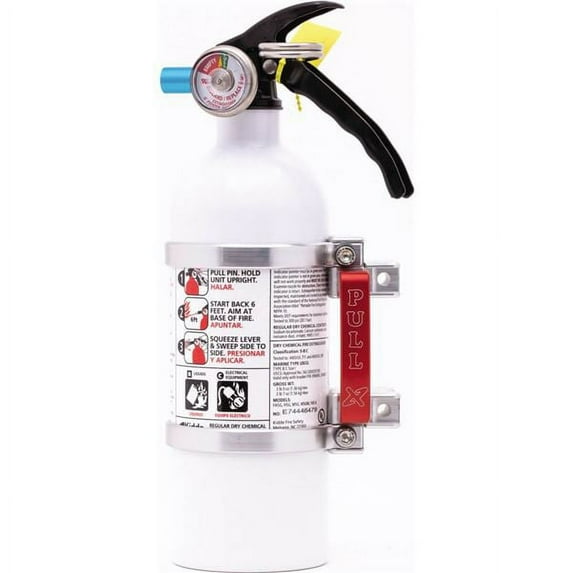 Axia MODFMK-C 2lb. Kidde Extinguisher with Quick Release Mount - Silver