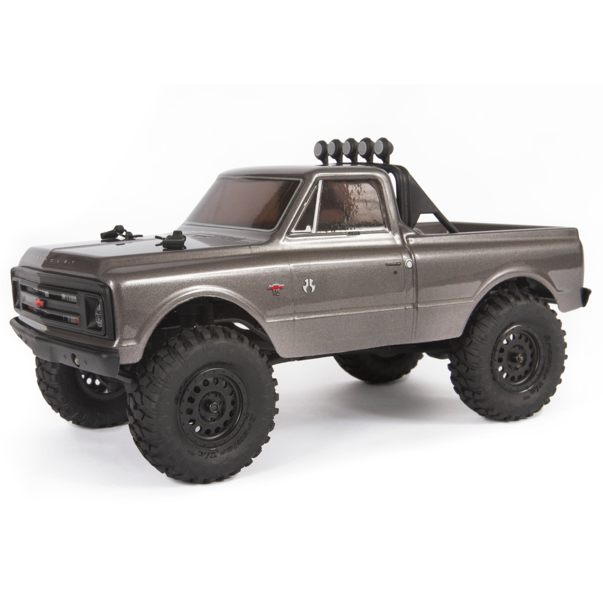 Axial 1 24 SCX24 1967 Chevrolet C10 4 Wheel Drive Truck Brushed RTR Ready to Run Silver AXI00001T2 Trucks Electric RTR Other