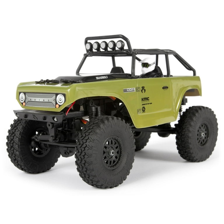 ホビーラジコン Axial SCX24 Deadbolt Axial 1/24 SCX24 Deadbolt 4 Wheel Drive Rock Crawler Brushed