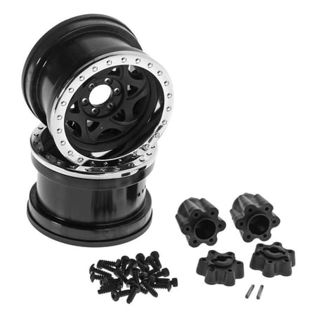 Axial AX31037 2.2 Walker Evans Wheels Chrome Black 2 AXIC1037 RC Tire
