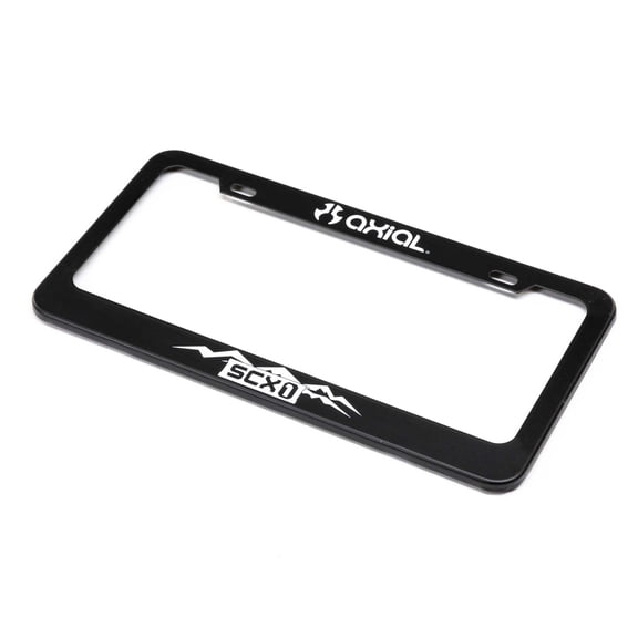 Axial Axial White SCX1 License Plate Frame AXI-2322
