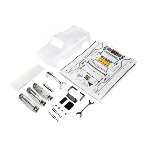 Axial Chevy C10 Body '67-'72 Clear Precut SCX24 AXI-3948