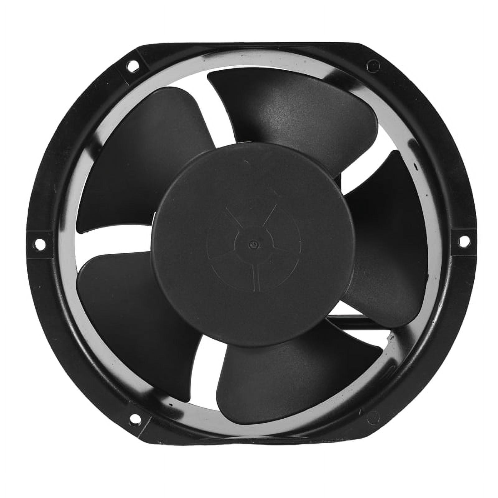 Dual Bearing Radiator Axial Fan -108EX-S1-B 220V 38W Dual Bearing Cooling Oval 172X150X51mm ...