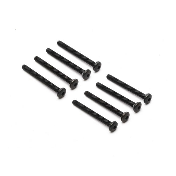 Axial M4 x 40mm Button Head Screw 8 AXI235129 Elec Car/Truck Replacement Parts