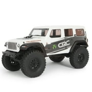 Axial RC Truck 1/24 SCX24 2019 Jeep Wrangler JLU CRC 4 Wheel Drive Rock Crawler Brushed RTR Everything you need is included White AXI00002V2T1 Trucks Electric RTR Other