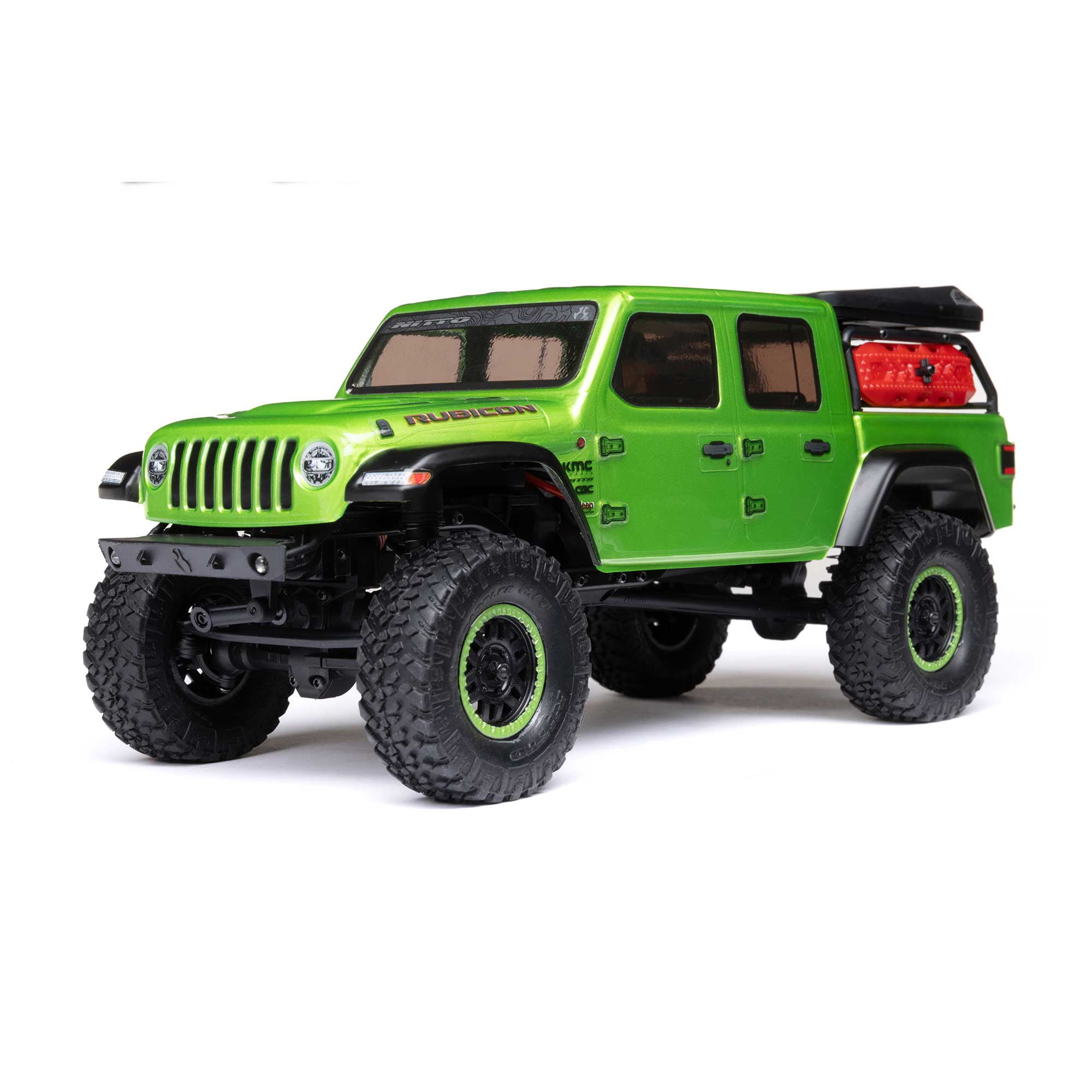 Axial RC Truck SCX24 Jeep Gladiator 4 Wheel Drive Rock Crawler RTR Nothing Needed to Complete Ready-To-Run Green AXI00005V2T3
