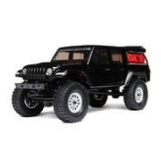 Axial RC Truck SCX24 Jeep Gladiator 4 Wheel Drive Rock Crawler RTR Nothing needed to Complete Ready-To-Run Black AXI00005V2T5 Remote Control Car RC Car RC Crawler
