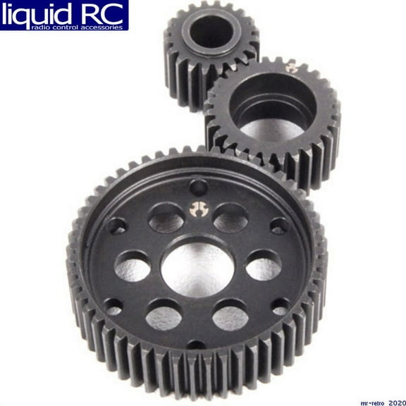 Axial Racing AX30708 AX10 Locked Transmission - Complete Metal Gear Set - Steel