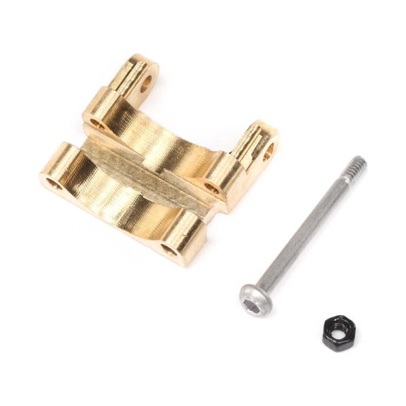Axial Rear Upper Link Mount Brass 1.5g SCX24 AXI302006 Electric Car/Truck Option Parts