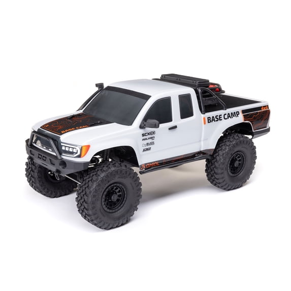 Axial 1/10 SCX10 III Base Camp 4X4 RTR Brushed Rock Crawler White AXI-1375T1