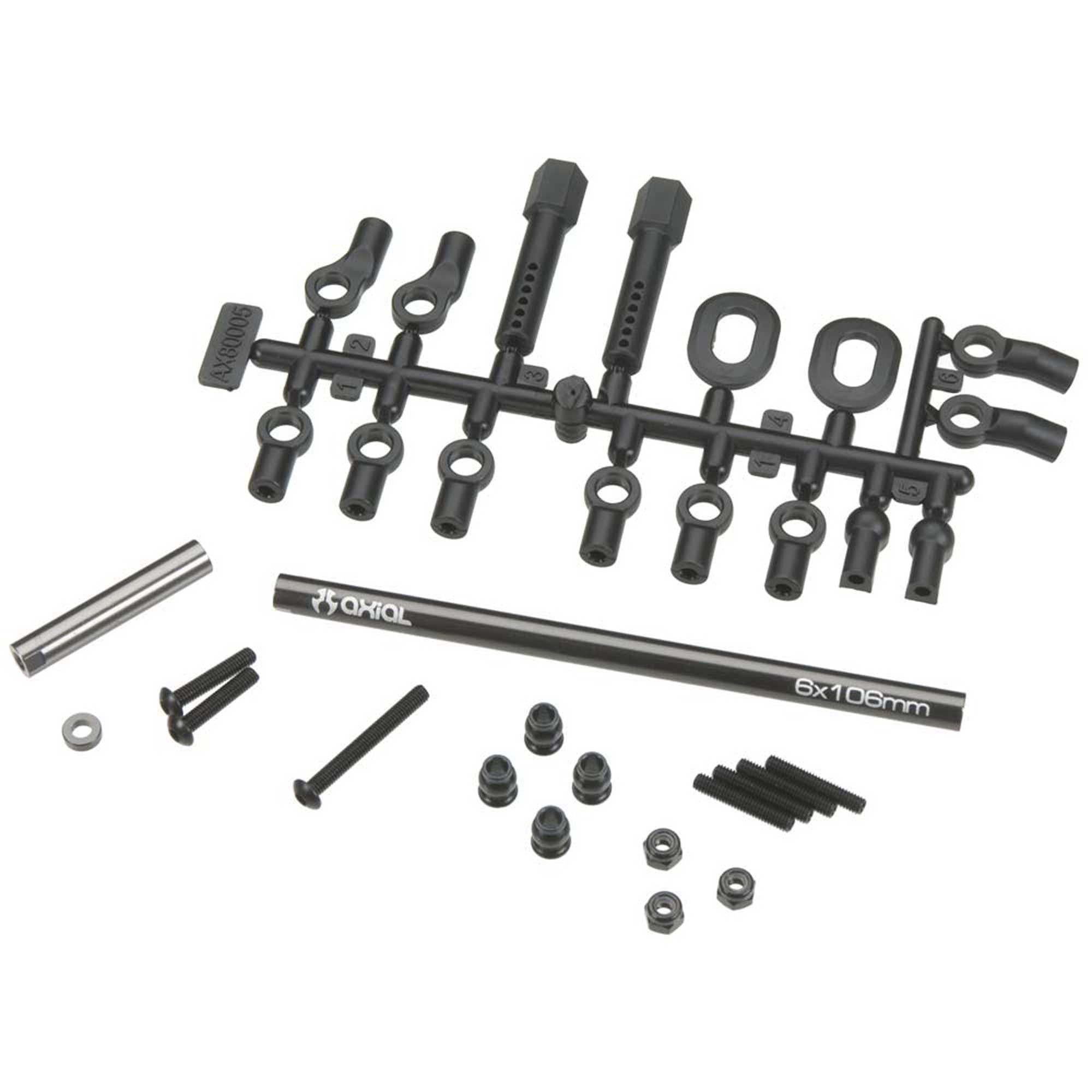 Team Associated Enduro Axle Kit ASC42077 - Replacement Axles For RC Rock Crawlers & Trail Trucks