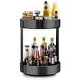 thumbnail image 1 of Axidou Spice Rack Organizer, 2 Tier Rotating Spice Rack Organizer, Storage Rack for Kitchen, Bedroom, Bathroom, 1 of 7