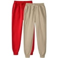 thumbnail image 1 of Axiiglly 2PC Sweatpants Women Plus Size Drawstring Athletic Joggers Casual Solid Color Baggy Trousers Comfy High Waisted Hiking Pants with Pockets, 1 of 2
