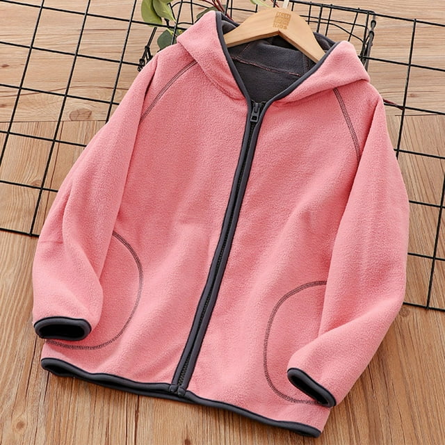 Axiiglly Baby Girl Clothes Splicing Color Baby Girl Winter Coat Casual