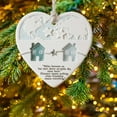 thumbnail image 1 of Axiiglly Best Friends Gifts Longs Distance Friendship Heart Present Christmas Decorations Leaving Away Keepsake Hanging Ornaments for Xmas Tree Gifts for Friends Birthday Christmas Gifts Decor, 1 of 7