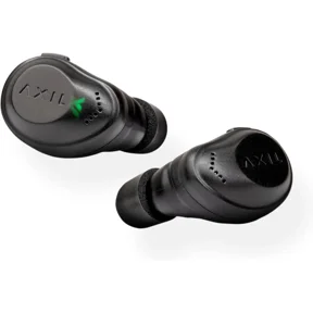 AXIL XCOR PRO Wireless Tactical Earbuds with Bluetooth 5.2, Digital Hearing Protection, Hear Control Technology & Touch Controls, Black