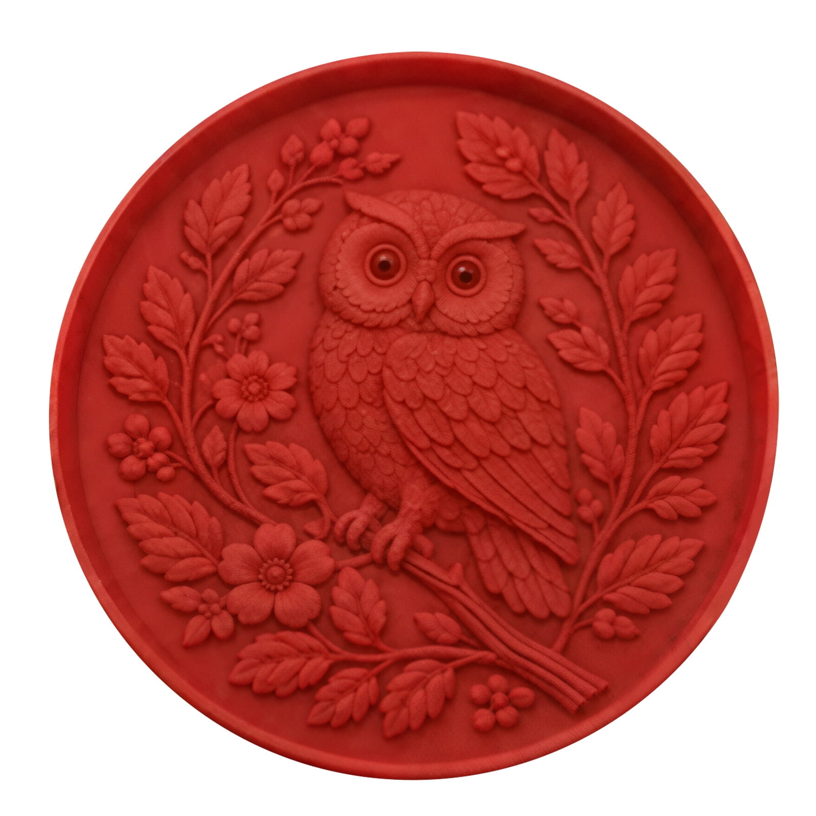 Aximioll Animal Stepping Stone Mold 11.8 Inch, Reusable Round Concrete ...