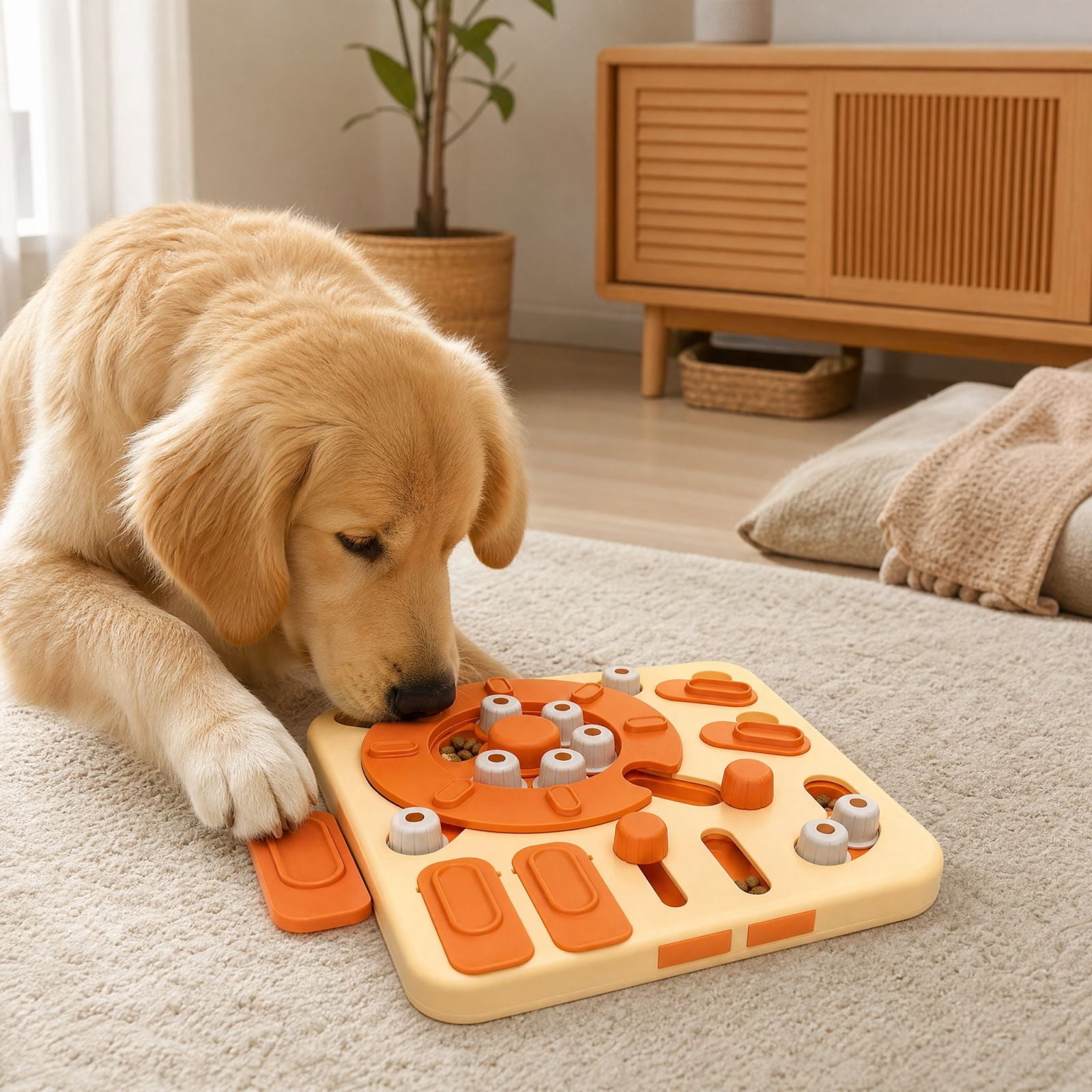 Aximioll Dog Puzzle Toys for Smart Dogs, Interactive Mental Stimulation ...
