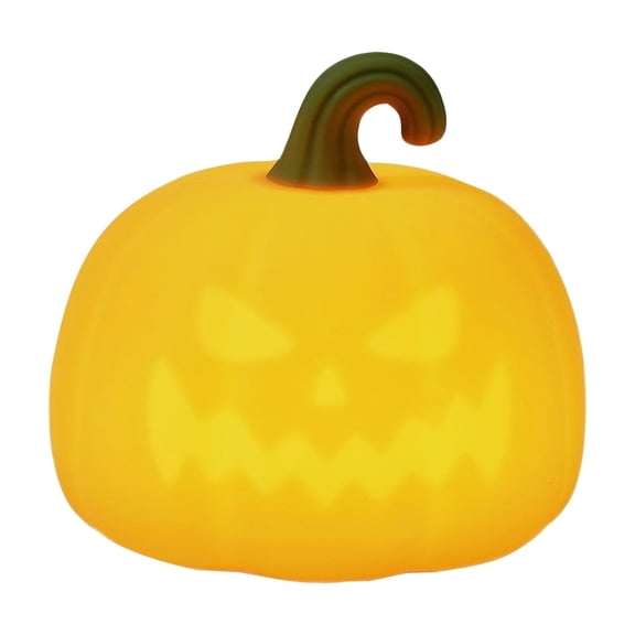 Aximioll Halloween Eerie Pumpkin Lights — Warm Glow with Eerie Aura, Halloween Decorations for Holiday Parties & Trick or Treat Nights for spooky party setups for Halloween gatherings