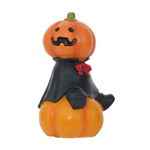 Aximioll Halloween Quirky Statues — Hand-Painted Art with Creepy Shadows, Halloween Decorations for Snack Tables, Dessert Stations & Halloween Party Setups for Holiday Parties with spooky setups