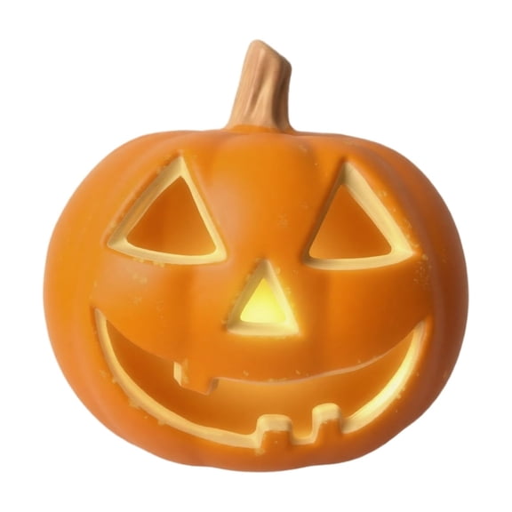 Aximioll Halloween Scary Cutout Pumpkins — 3D Faces with Eerie Glow, Halloween Decorations for Snack Tables, Dessert Stations & Halloween Party Setups for Holiday Parties with spooky setups