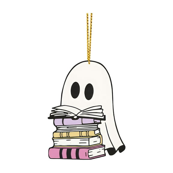 Halloween 23.6 x 39.3 in. Black Ghost, Glow In The Dark Felt Hanging Ghost Decoration, Halloween Indoor Outdoor Luminous Ghosts for Walls, Ceilings, Trees & Entryways