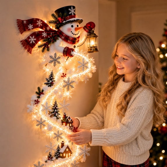 Magic Storage Design Aximioll Lighted Christmas Wall Decor, 23.6
