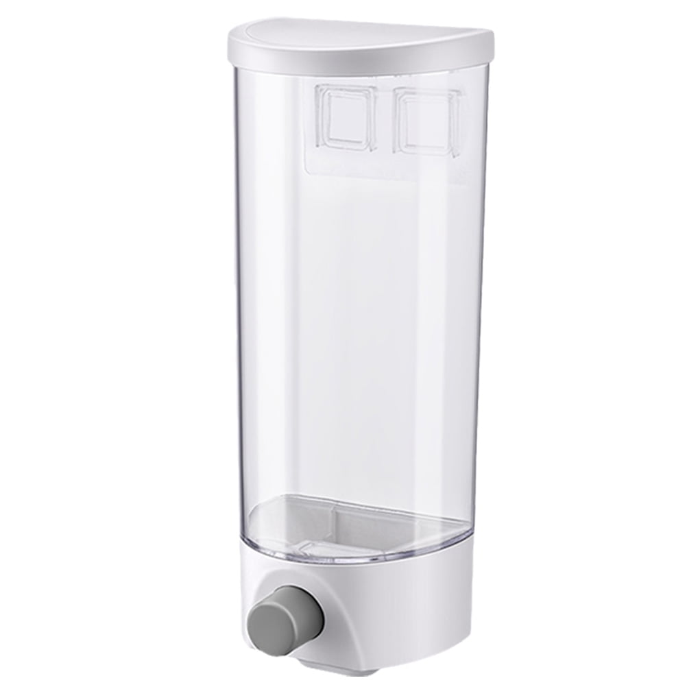Axio 1 Pc 1.5L Wall Mounted Storage Jar Transparent Pressing Storage