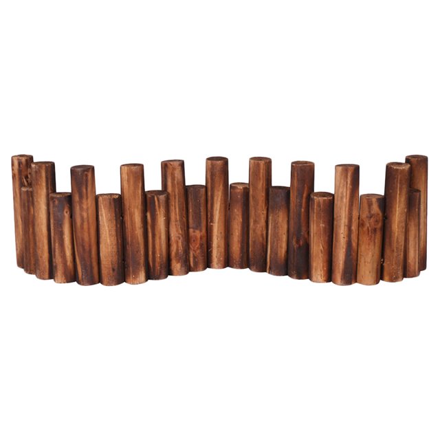 Axio 1 Set Anticorrosive Wood Fence Courtyard Partition Wood Fence