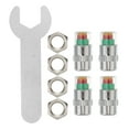 Axio 1 Set Car Tire Pressure Monitor Caps Sensor Indicator with Spanner