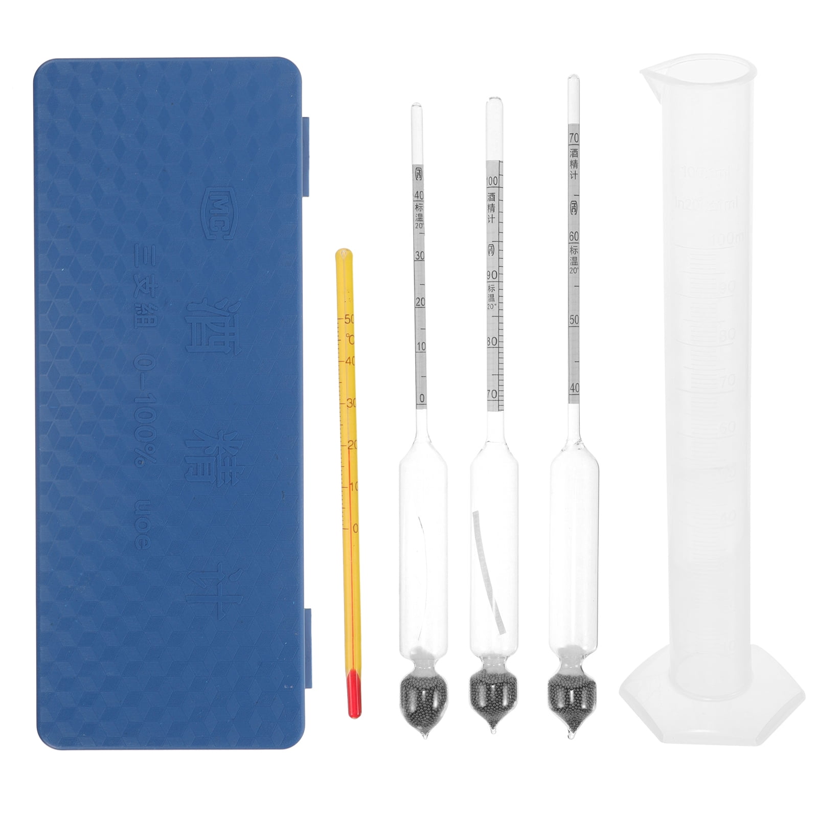 Axio 1 Set Convenient Alcohol Hydrometer and Test Cylinder for Home