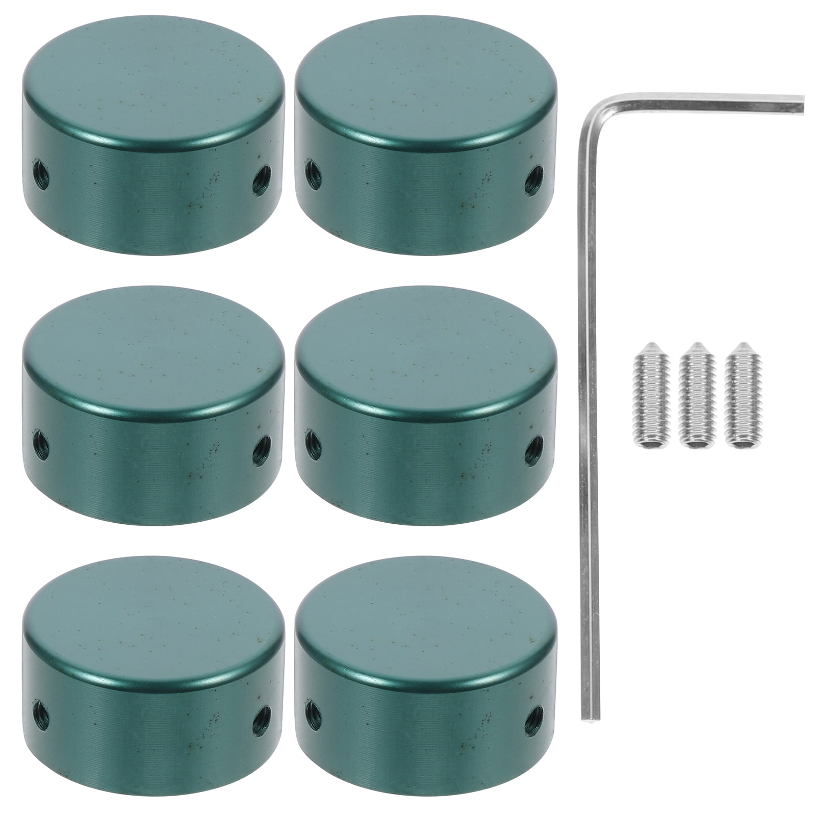 6 Capuchons Pour Pédales D'Effet Guitare - Protection Et Style Pour Footswitch, Toppers Colorés