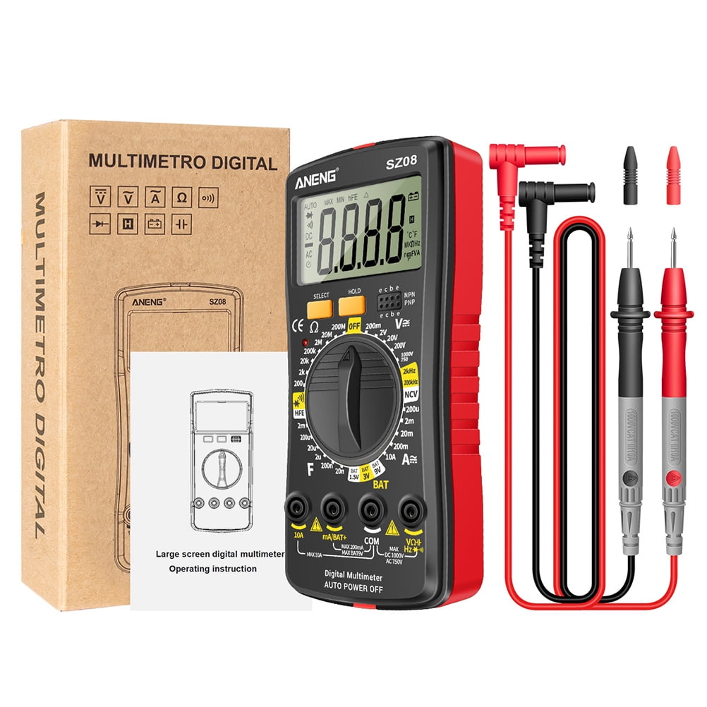 Axio 1 Set Multifunction Digital Multimeter for Testing Voltage Current
