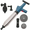 Axio 1 Set Power Toilet Plunger Bathroom Clog Remover High Pressure