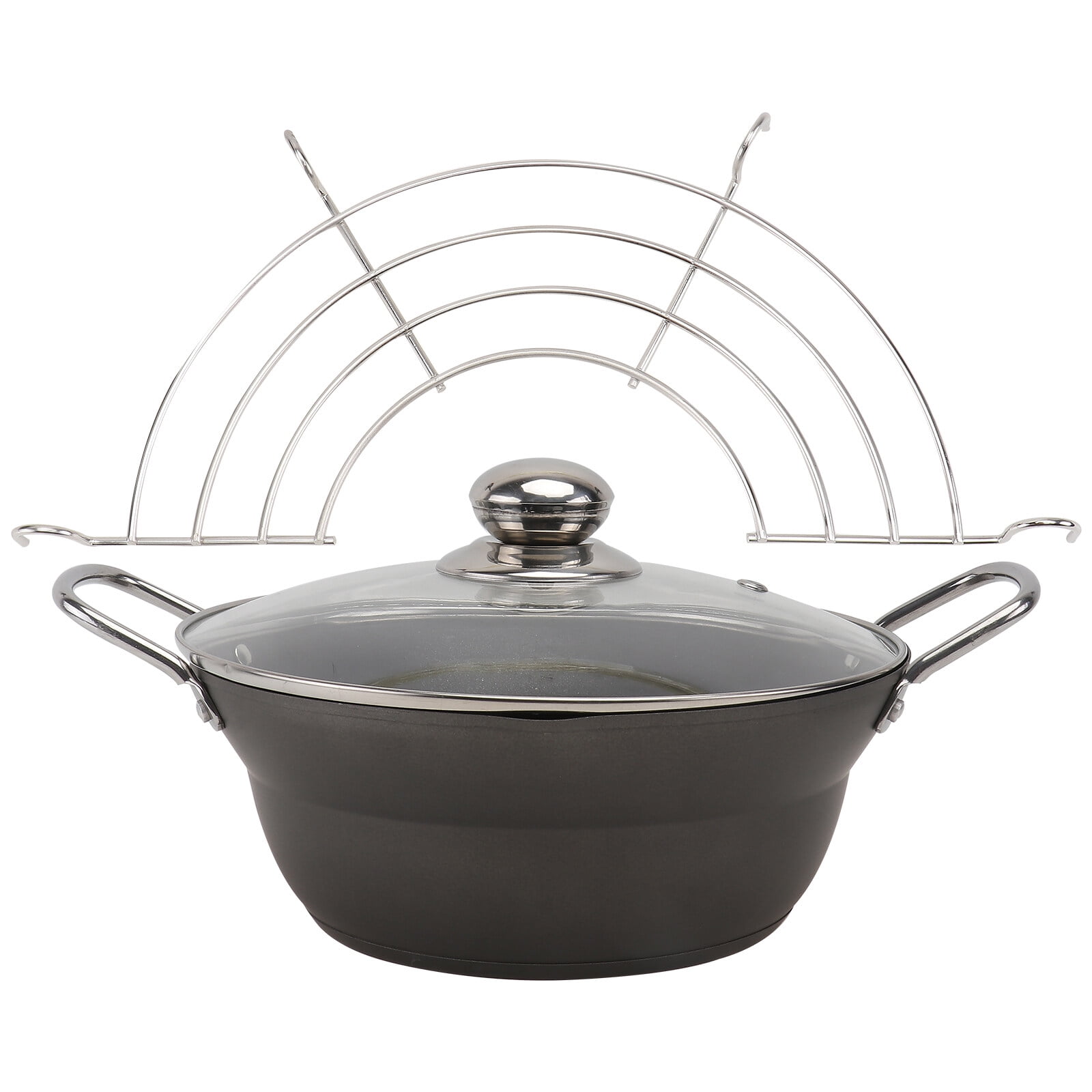 Axio 1 Set Tempura Frying Pot Japanese Style Deep Fryer Pan with Oil