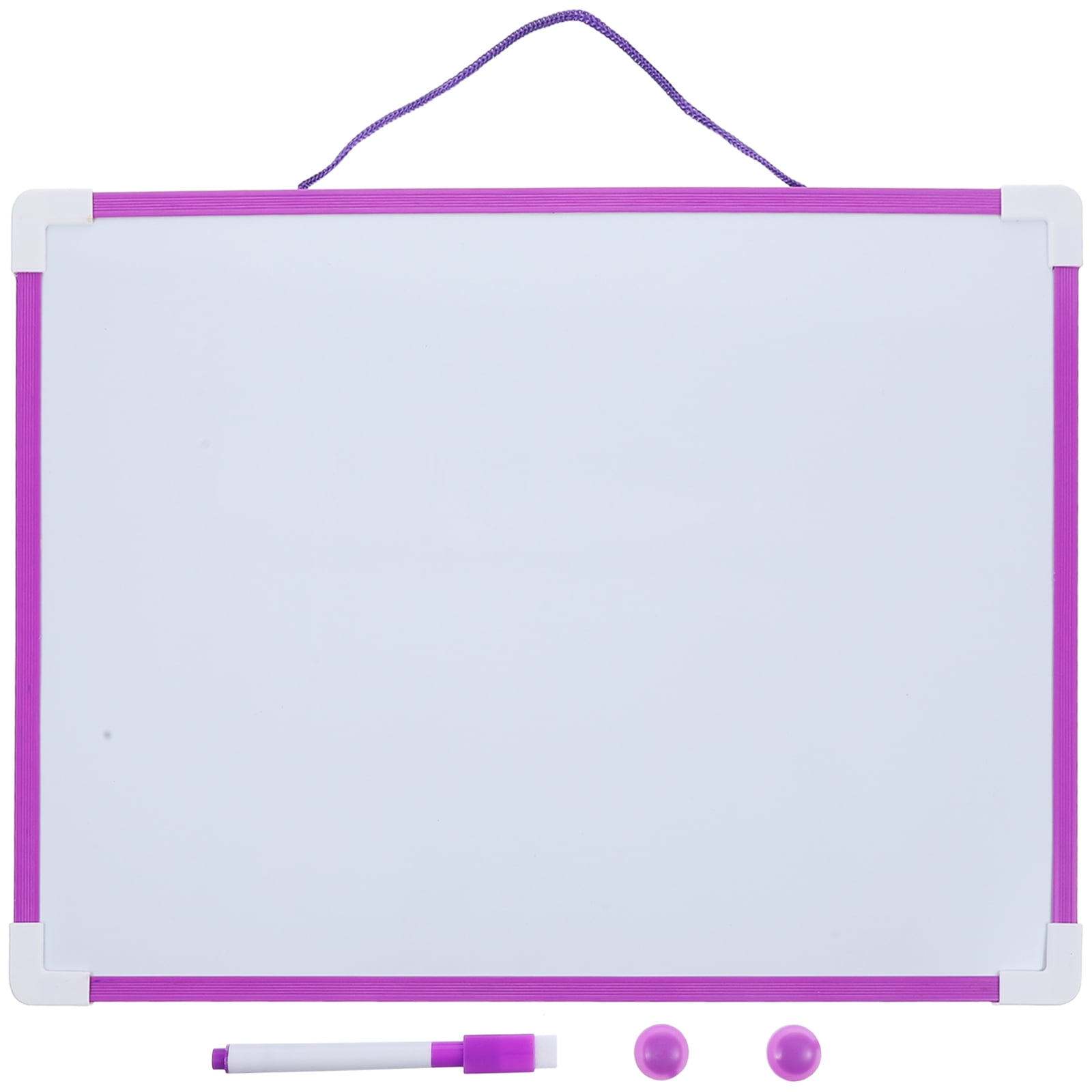 Axio 1 Set of Double Sided Dry Erase Whiteboard Erasable Message