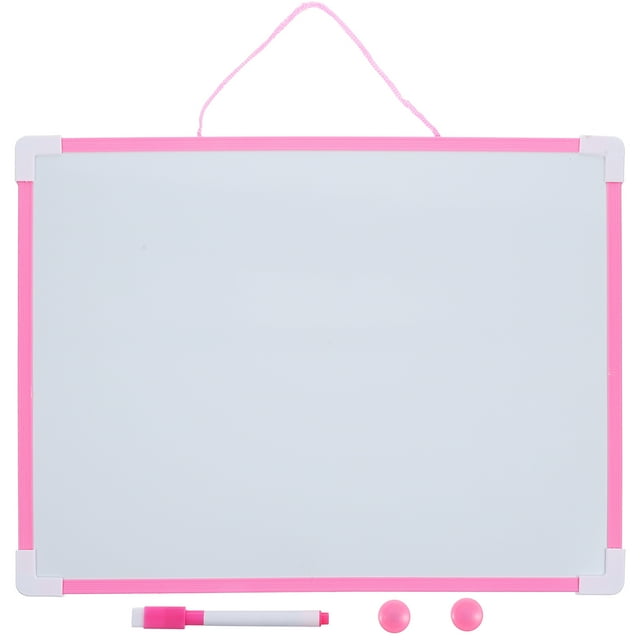 Axio 1 Set of Double Sided Dry Erase Whiteboard Erasable Message