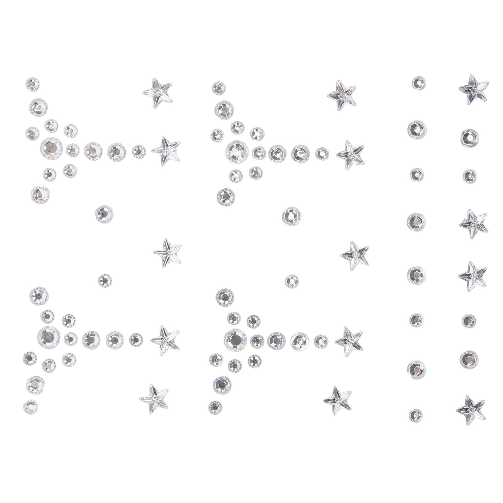 Axio 1 Sheet Self Adhesive Face Gems Stick On Face Jewels Festival Face