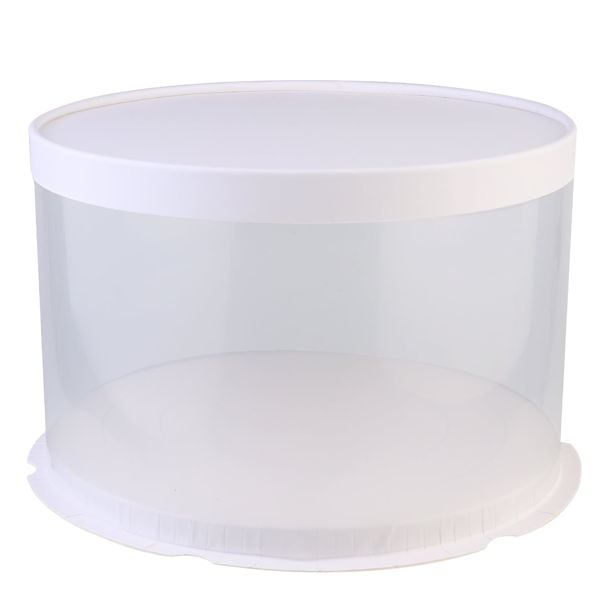 Axio 1 pc Plastic Boxes Cake Box Paper Lid Boxes for Wedding Cake