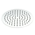 Axio 10 inch Stainless Steel Ultrathin Waterfall Shower Heads Round