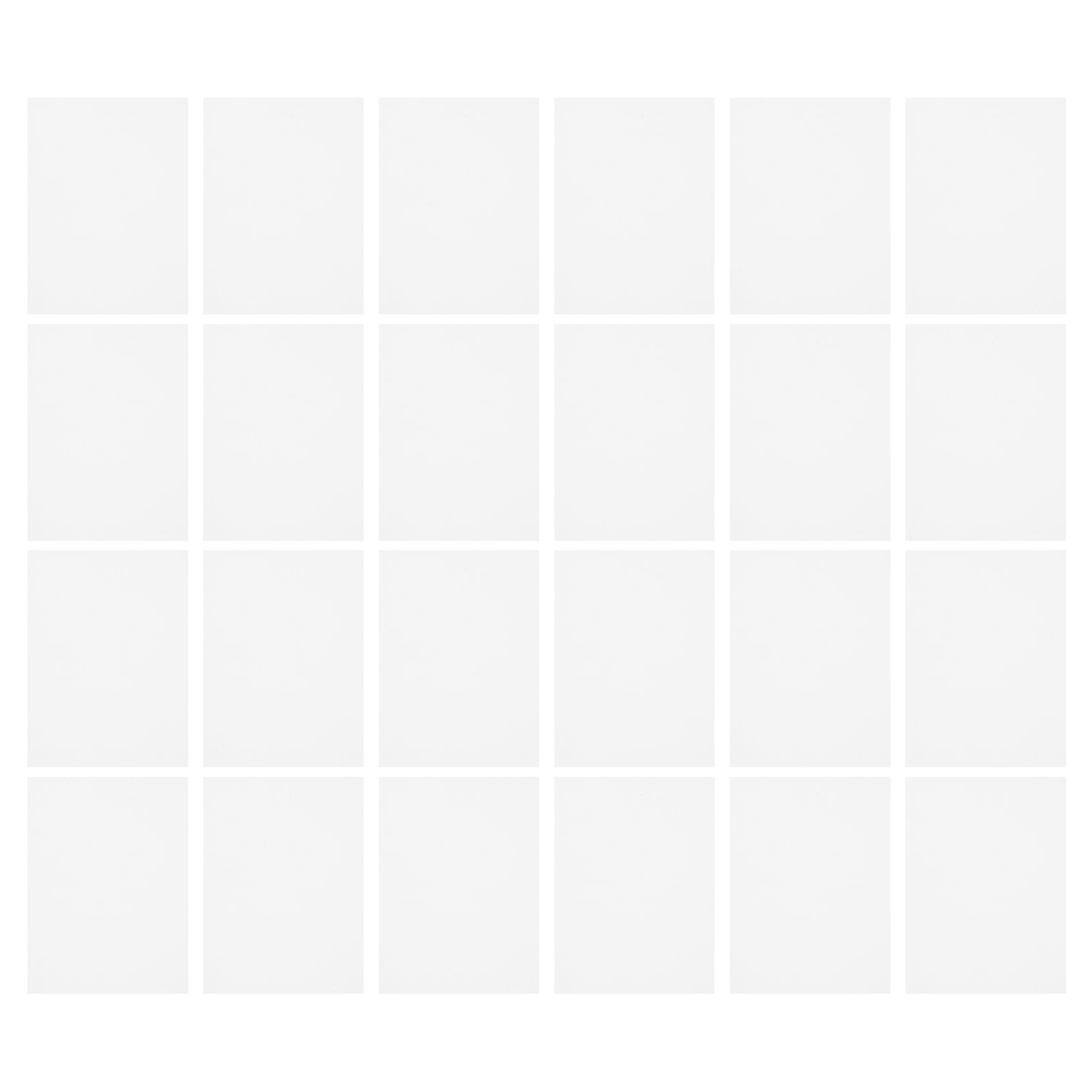 Axio 100pcs Flash Card Sleeves Plastic Card Protective Sleeves Baseball