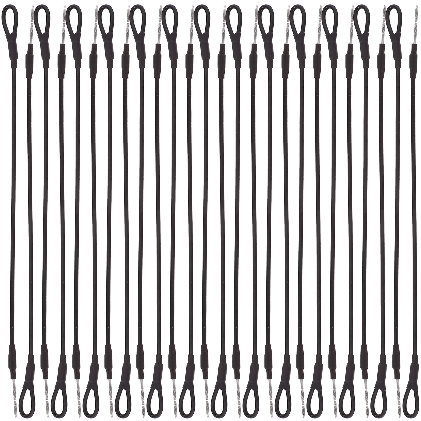 100pcs Tag Fasteners Retail Store Tag Ropes Wire Ropes Security Tag ...