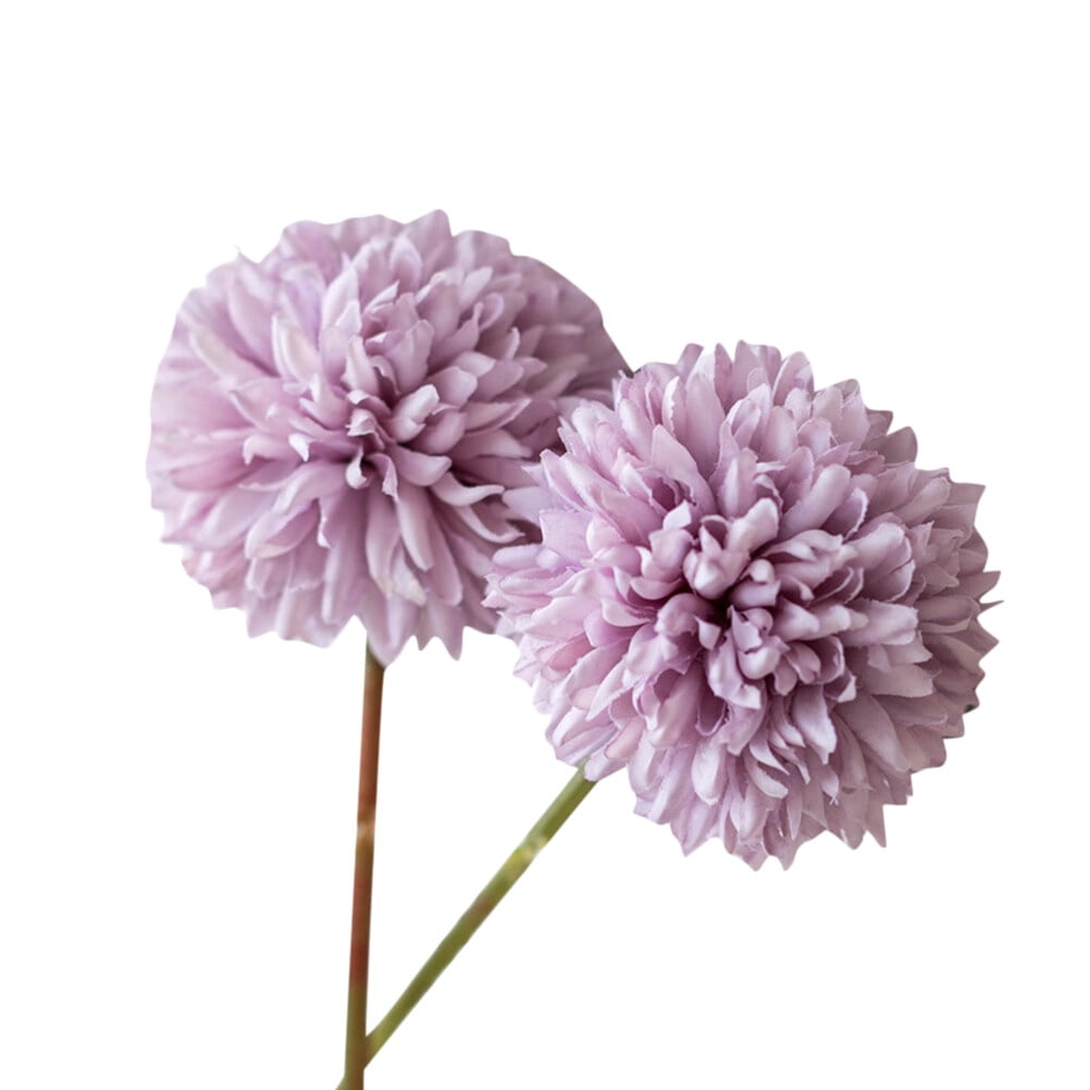 Axio 10pcs Artificial Chrysanthemum Ball Flowers Lifelike Silk Flowers